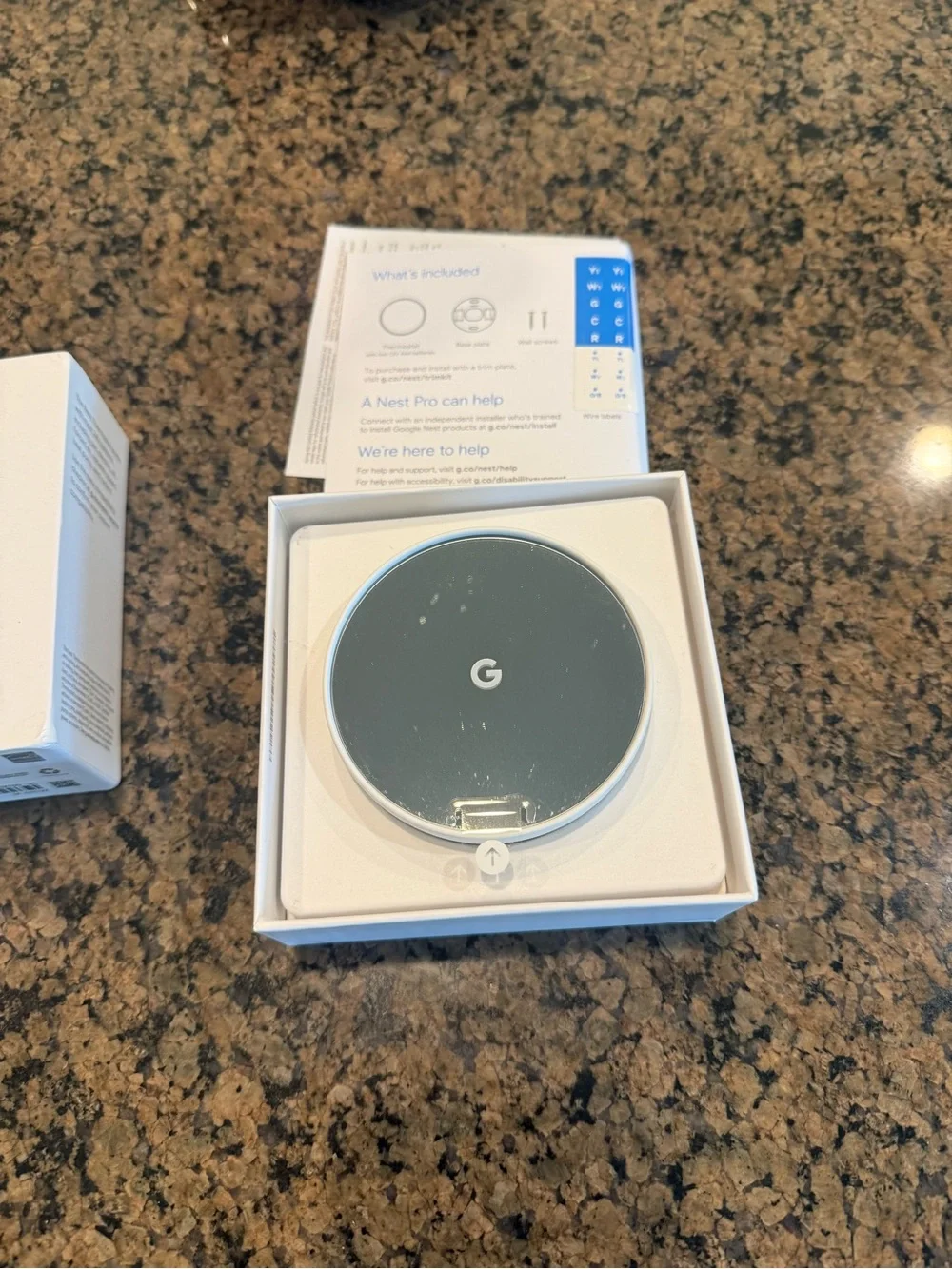 google Nest Thermostat - White